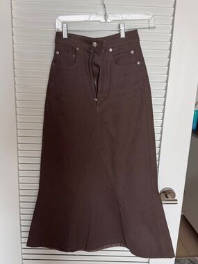 Rick owen godet skirt